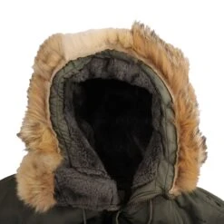 VINTAGE USAF N-3B N3B FLIGHT PARKA 1960S VIETNAM WAR SIZE LARGE(Vintage Usaf N 3b N3b Flight Parka 1960s Vietnam War Size Large) -Rare Gear USA Shop DSC 3741