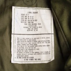 VINTAGE DEADSTOCK US ARMY M65 FIELD JACKET 1980 SIZE XS XSMALL REGULAR NOS(Vintage Deadstock Us Army M65 Field Jacket 1980 Size Xs Xsmall Regular Nos 1) -Rare Gear USA Shop DSC 3755