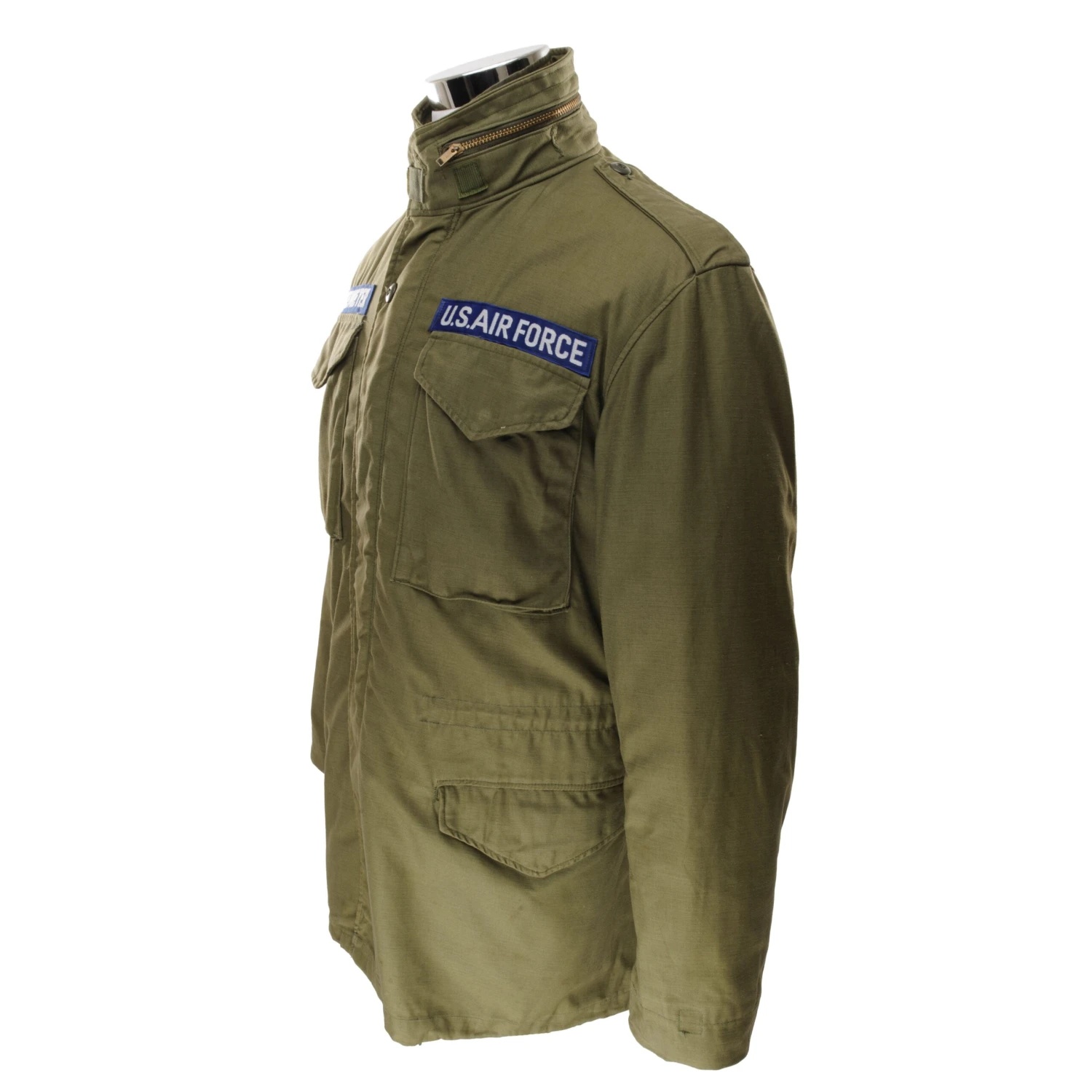 VINTAGE USAF AIR FORCE M65 PATCHED FIELD JACKET VIETNAM WAR 1972 SIZE SMALL LONG(Vintage Usaf Air Force M65 Patched Field Jacket Vietnam War 1972 Size Small Long) 2 VINTAGE USAF AIR FORCE M65 PATCHED FIELD JACKET VIETNAM WAR 1972 SIZE SMALL LONG(Vintage Usaf Air Force M65 Patched Field Jacket Vietnam War 1972 Size Small Long) - Image 2