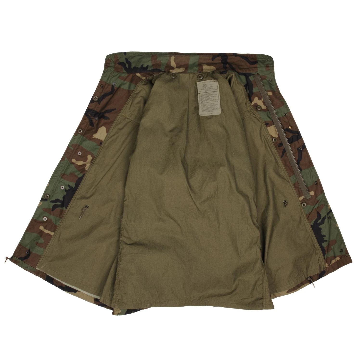 VINTAGE US ARMY M-1965 M65 WOODLAND CAMO FIELD JACKET 1991 SIZE LARGE LONG(Vintage Us Army M 1965 M65 Woodland Camo Field Jacket 1991 Size Large Long) 11 VINTAGE US ARMY M-1965 M65 WOODLAND CAMO FIELD JACKET 1991 SIZE LARGE LONG(Vintage Us Army M 1965 M65 Woodland Camo Field Jacket 1991 Size Large Long) - Image 11