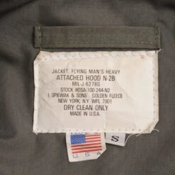 VINTAGE USAF AIR FORCE N-2B N2B AIRCREW FLIGHT PARKA UNISSUED 1990S SIZE SMALL(Vintage Usaf Air Force N 2b N2b Aircrew Flight Parka 1990s Size Small) -Rare Gear USA Shop DSC 3956