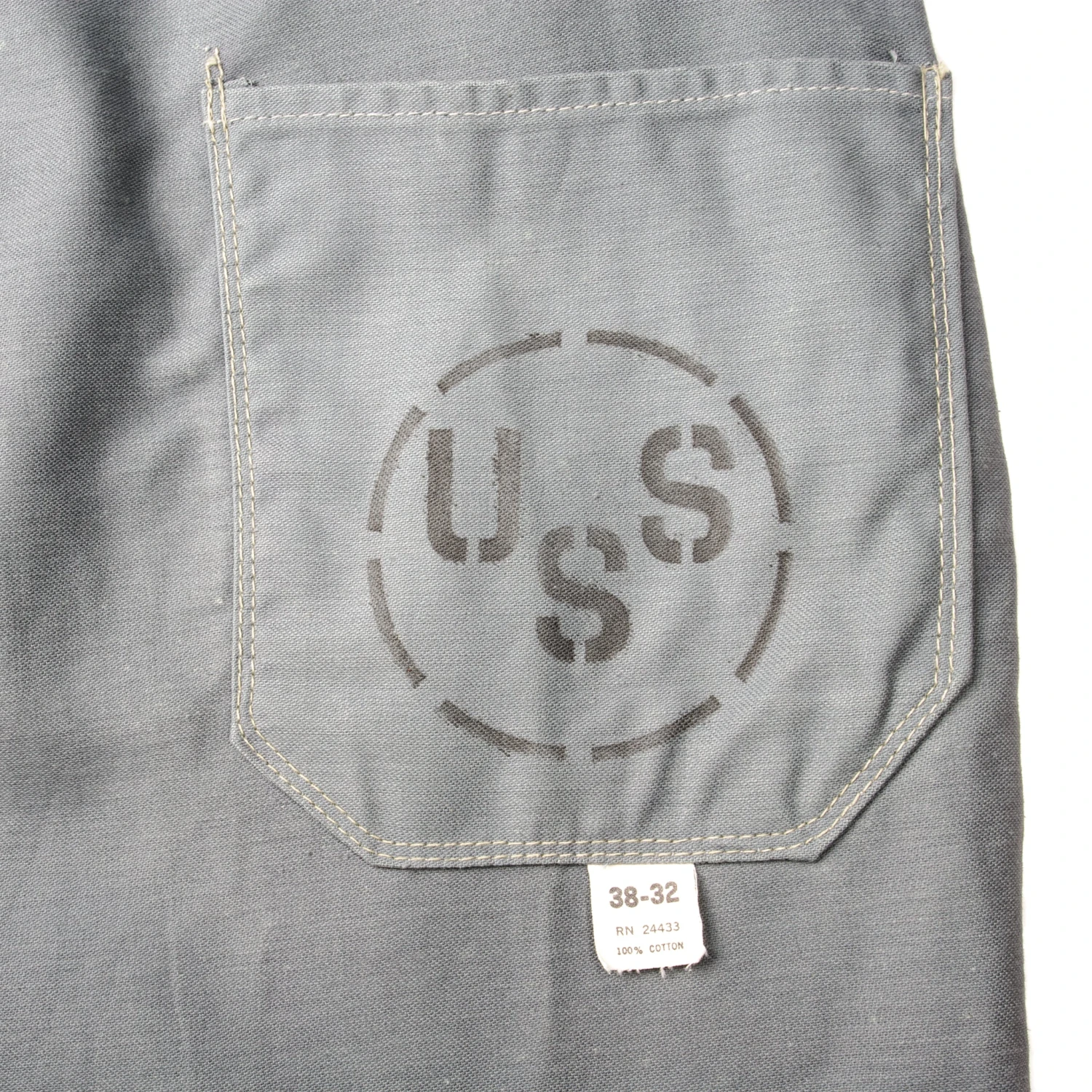 VINTAGE US NAVY UTILITY PANTS USS SIZE 36X31 1960s(To Check Vintage Us Navy Utility Pants Size 36x31) 2 VINTAGE US NAVY UTILITY PANTS USS SIZE 36X31 1960s(To Check Vintage Us Navy Utility Pants Size 36x31) - Image 2
