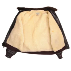 Vintage LL Bean G-1 Flight Bomber Jacket Mens 44 Shearling Goatskin Leather 1970s 1980s(Copy Of Vintage Usaf Us Airforce Leather Ll Bean Jacket Flyers 70s 80s Size Medium) 14 Vintage LL Bean G-1 Flight Bomber Jacket Mens 44 Shearling Goatskin Leather 1970s 1980s(Copy Of Vintage Usaf Us Airforce Leather Ll Bean Jacket Flyers 70s 80s Size Medium) -Rare Gear USA Shop DSC 4142