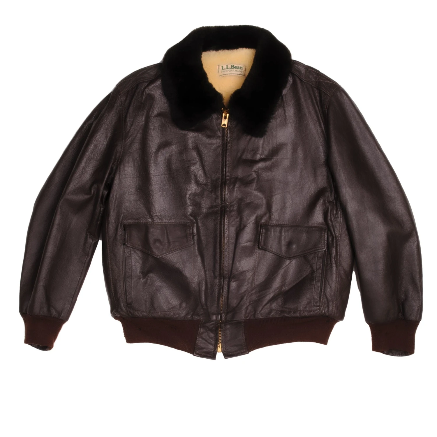 Vintage LL Bean G-1 Flight Bomber Jacket Mens 44 Shearling Goatskin Leather 1960s 1970s(Vintage Ll Bean G 1 Flight Bomber Jacket Mens 44 Shearling Goatskin Leather 1960s 1970s) 1 Vintage LL Bean G-1 Flight Bomber Jacket Mens 44 Shearling Goatskin Leather 1960s 1970s(Vintage Ll Bean G 1 Flight Bomber Jacket Mens 44 Shearling Goatskin Leather 1960s 1970s)