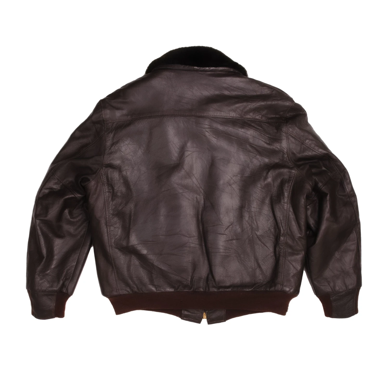 Vintage LL Bean G-1 Flight Bomber Jacket Mens 44 Shearling Goatskin Leather 1960s 1970s(Vintage Ll Bean G 1 Flight Bomber Jacket Mens 44 Shearling Goatskin Leather 1960s 1970s) 2 Vintage LL Bean G-1 Flight Bomber Jacket Mens 44 Shearling Goatskin Leather 1960s 1970s(Vintage Ll Bean G 1 Flight Bomber Jacket Mens 44 Shearling Goatskin Leather 1960s 1970s) - Image 2