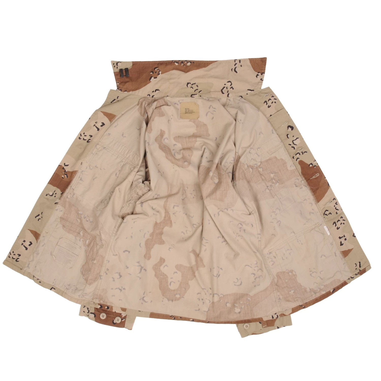 VINTAGE US ARMY DESERT CAMO CHOCOLATE CHIP COMBAT JACKET 1990 SMALL SHORT(Vintage Us Army Desert Camo Chocolate Chip Combat Jacket 1990 Small Short) 11 VINTAGE US ARMY DESERT CAMO CHOCOLATE CHIP COMBAT JACKET 1990 SMALL SHORT(Vintage Us Army Desert Camo Chocolate Chip Combat Jacket 1990 Small Short) - Image 11