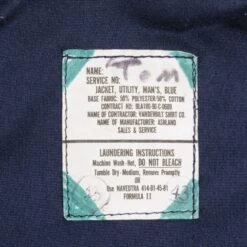 VINTAGE USN US NAVY UTILITY DECK JACKET 1990 SIZE 44R(Vintage Usn Us Navy Utility Jacket 1990 Size 44r) -Rare Gear USA Shop DSC 4213