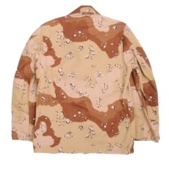 VINTAGE US ARMY CHOCOLATE CHIP DESERT CAMOUFLAGE PATTERN COMBAT JACKET 1983 DESERT STORM MEDIUM REGULAR(Copy Of Vintage Us Army Choc Chip Desert Camouflage Pattern Combat Jacket 1990 Desert Storm Size Large Long Nos) -Rare Gear USA Shop DSC 4251