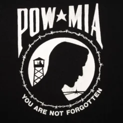 VINTAGE POW MIA TEE SHIRT SIZE LARGE MADE IN USA(Vintage Pow Mia Tee Shirt Size Large Made In Usa) -Rare Gear USA Shop DSC 4375 1