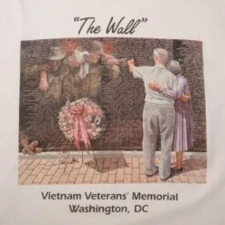 VINTAGE US MILITARY THE WALL TEE SHIRT SIZE LARGE MADE IN USA(Vintage Us Military The Wall Tee Shirt Size Large Made In Usa) 10 VINTAGE US MILITARY THE WALL TEE SHIRT SIZE LARGE MADE IN USA(Vintage Us Military The Wall Tee Shirt Size Large Made In Usa) -Rare Gear USA Shop DSC 4436 1