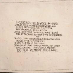 VINTAGE US ARMY M51 FIELD WOOL TROUSERS PANTS 1952 KOREAN WAR SZE MEDIUM REGULAR(Vintage Us Army M51 Field Wool Trousers Pants 1952 Korean War Sze Medium Regular) 13 VINTAGE US ARMY M51 FIELD WOOL TROUSERS PANTS 1952 KOREAN WAR SZE MEDIUM REGULAR(Vintage Us Army M51 Field Wool Trousers Pants 1952 Korean War Sze Medium Regular) -Rare Gear USA Shop DSC 4450