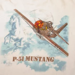 VINTAGE USAF P-51 MUSTANG TEE SHIRT 1994 SIZE LARGE(Vintage Usaf P 51 Mustang Tee Shirt 1994 Size Large) 12 VINTAGE USAF P-51 MUSTANG TEE SHIRT 1994 SIZE LARGE(Vintage Usaf P 51 Mustang Tee Shirt 1994 Size Large) -Rare Gear USA Shop DSC 4473 1