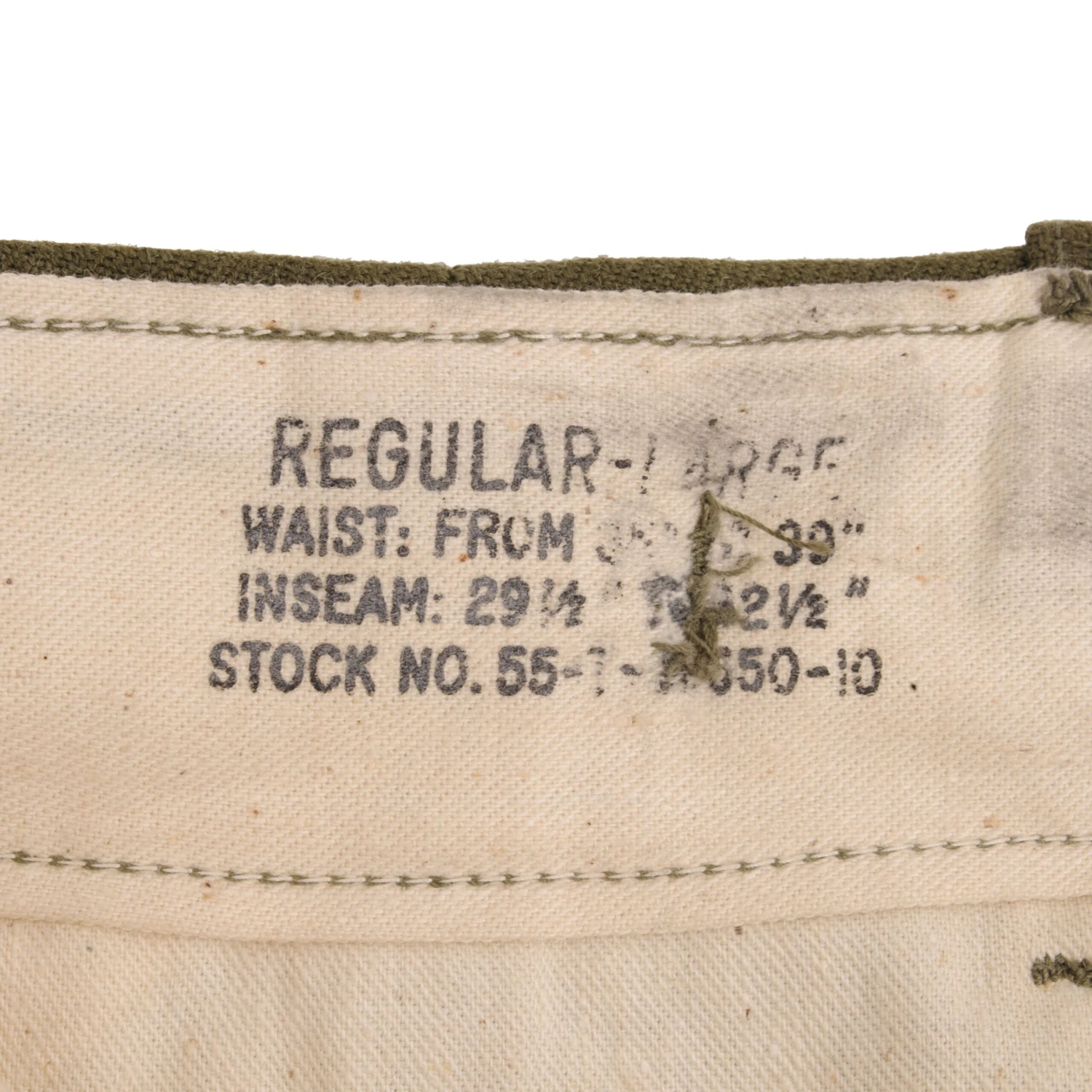 VINTAGE US ARMY M51 FIELD WOOL TROUSERS PANTS 1953 KOREAN WAR SIZE LARGE REGULAR(Vintage Us Army M51 Field Wool Trousers Pants 1952 Korean War Size Large Regular) 4 VINTAGE US ARMY M51 FIELD WOOL TROUSERS PANTS 1953 KOREAN WAR SIZE LARGE REGULAR(Vintage Us Army M51 Field Wool Trousers Pants 1952 Korean War Size Large Regular) - Image 4