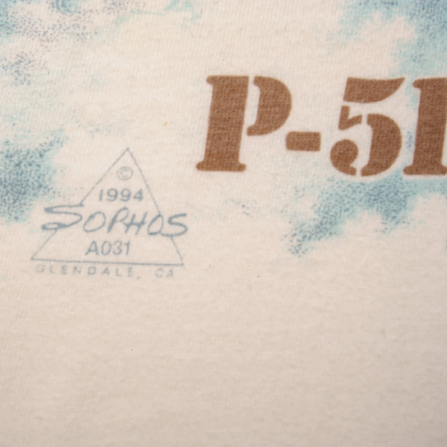 VINTAGE USAF P-51 MUSTANG TEE SHIRT 1994 SIZE LARGE(Vintage Usaf P 51 Mustang Tee Shirt 1994 Size Large) 5 VINTAGE USAF P-51 MUSTANG TEE SHIRT 1994 SIZE LARGE(Vintage Usaf P 51 Mustang Tee Shirt 1994 Size Large) - Image 5