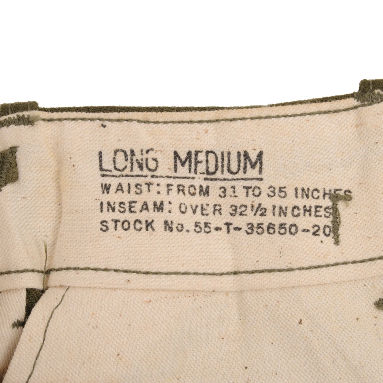 VINTAGE US ARMY M51 FIELD WOOL TROUSERS PANTS 1953 KOREAN WAR SIZE MEDIUM LONG(Vintage Us Army M51 Field Wool Trousers Pants 1953 Korean War Size Medium Long 1) 4 VINTAGE US ARMY M51 FIELD WOOL TROUSERS PANTS 1953 KOREAN WAR SIZE MEDIUM LONG(Vintage Us Army M51 Field Wool Trousers Pants 1953 Korean War Size Medium Long 1) - Image 4