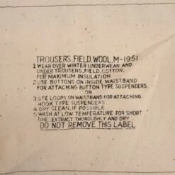 VINTAGE US ARMY M51 FIELD WOOL TROUSERS PANTS 1953 KOREAN WAR SIZE MEDIUM LONG(Vintage Us Army M51 Field Wool Trousers Pants 1953 Korean War Size Medium Long 1) 12 VINTAGE US ARMY M51 FIELD WOOL TROUSERS PANTS 1953 KOREAN WAR SIZE MEDIUM LONG(Vintage Us Army M51 Field Wool Trousers Pants 1953 Korean War Size Medium Long 1) -Rare Gear USA Shop DSC 4506