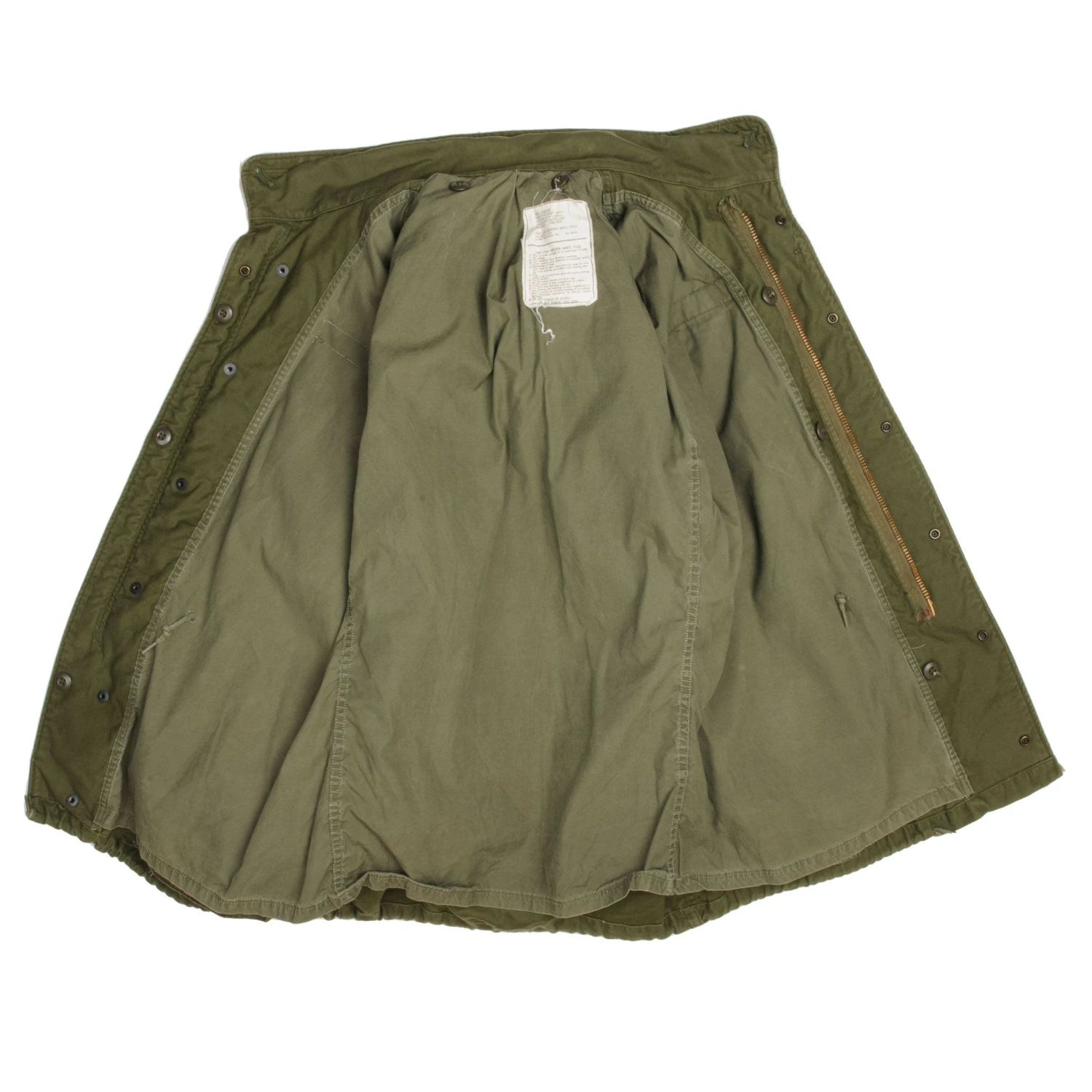 VINTAGE VIETNAM WAR US ARMYM-1965 M65 FIELD JACKET 1975 SIZE SMALL REGULAR(Copy Of Vintage Us Army M 1965 M65 Field Jacket 1980 Size Small Regular 3) 9 VINTAGE VIETNAM WAR US ARMYM-1965 M65 FIELD JACKET 1975 SIZE SMALL REGULAR(Copy Of Vintage Us Army M 1965 M65 Field Jacket 1980 Size Small Regular 3) - Image 9