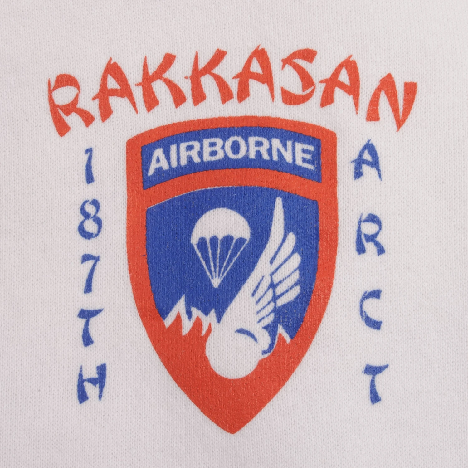 VINTAGE AIRBORNE RAKKASAN 187TH ARCT SWEATSHIRT 1990S SIZE LARGE MADE IN USA(Vintage Airborne Rakkasan 187th Arct Sweatshirt Size Large Made In Usa) 5 VINTAGE AIRBORNE RAKKASAN 187TH ARCT SWEATSHIRT 1990S SIZE LARGE MADE IN USA(Vintage Airborne Rakkasan 187th Arct Sweatshirt Size Large Made In Usa) - Image 5