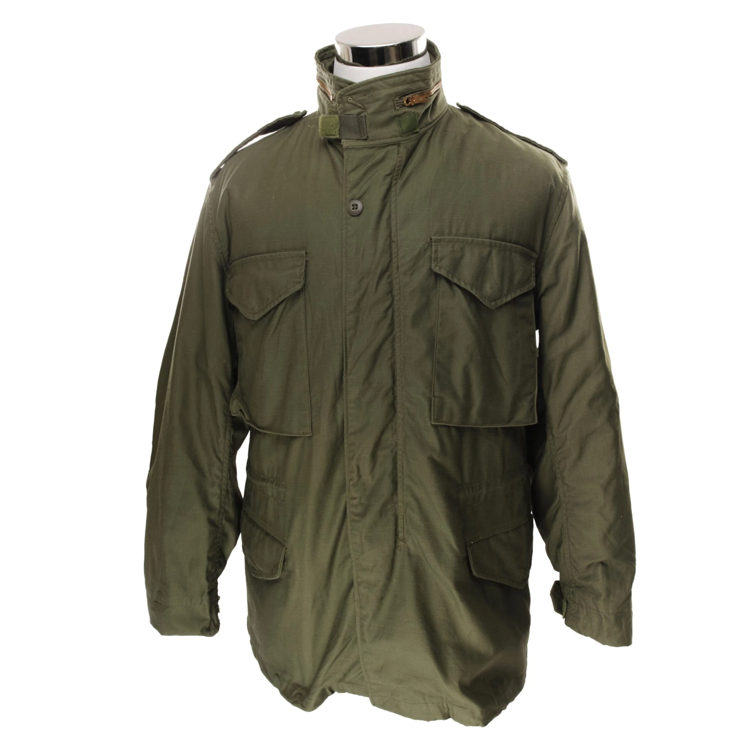 VINTAGE US ARMY M1965 M65 ALPHA IND FIELD JACKET 1982 MEDIUM DEADSTOCK NOS(Vintage Us Army M1965 M65 Alpha Ind Field Jacket 1982 Medium Deadstock Nos) 2 VINTAGE US ARMY M1965 M65 ALPHA IND FIELD JACKET 1982 MEDIUM DEADSTOCK NOS(Vintage Us Army M1965 M65 Alpha Ind Field Jacket 1982 Medium Deadstock Nos) - Image 2