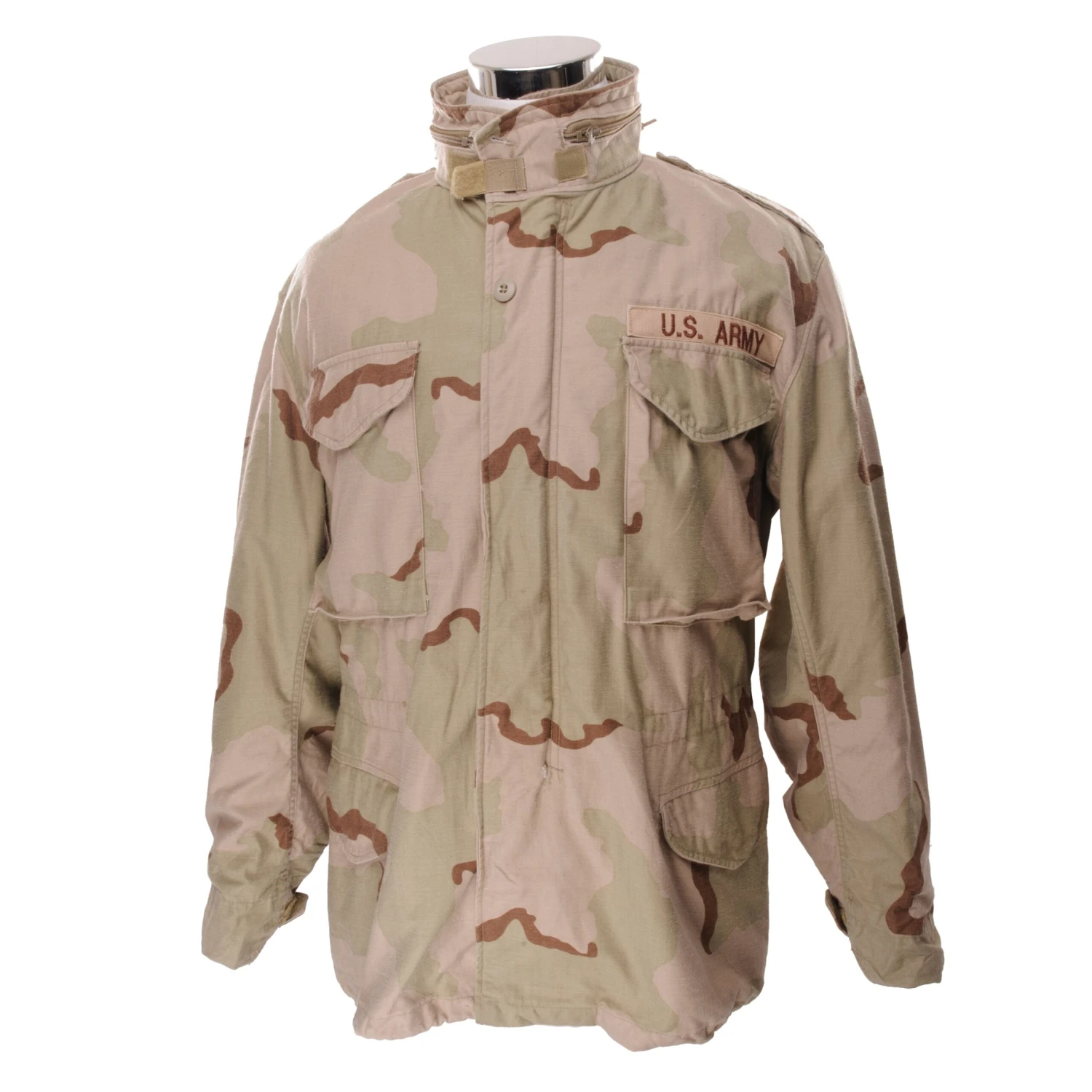 VINTAGE US ARMY M65 FIELD JACKET DESERT CAMO 1989 OPERATION DESERT STORM MEDIUM(Vintage Us Army M65 Field Jacket Desert Camo 1989 Operation Desert Storm Medium) 2 VINTAGE US ARMY M65 FIELD JACKET DESERT CAMO 1989 OPERATION DESERT STORM MEDIUM(Vintage Us Army M65 Field Jacket Desert Camo 1989 Operation Desert Storm Medium) - Image 2