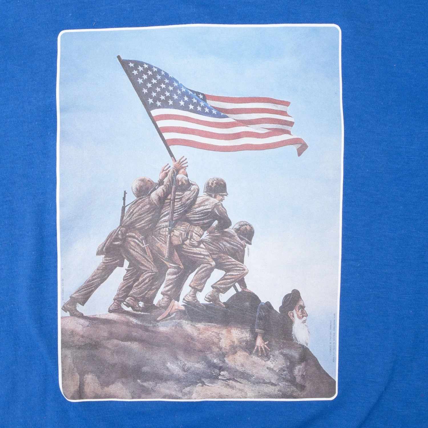 VINTAGE US ARMY AMERICAN FLAG 1990S TEE SHIRT SIZE MEDIUM(Vintage Us Army American Flag 1990s Tee Shirt Size Medium) 4 VINTAGE US ARMY AMERICAN FLAG 1990S TEE SHIRT SIZE MEDIUM(Vintage Us Army American Flag 1990s Tee Shirt Size Medium) - Image 4