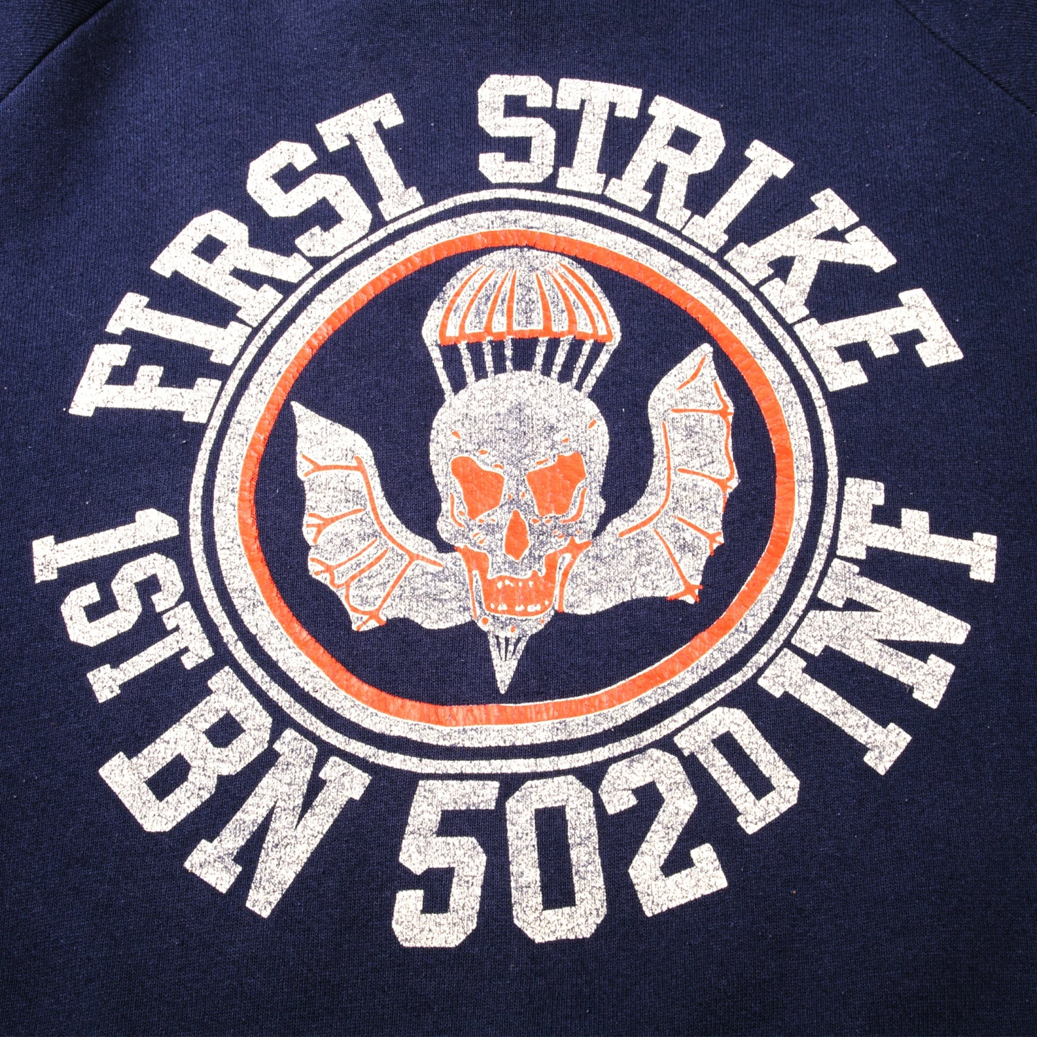 VINTAGE US ARMY 1ST BN 502D INF SWEATSHIRT SIZE LARGE MADE IN USA(Vintage Us Army 1st Bn 502d Inf Sweatshirt Size Large Made In Usa) 5 VINTAGE US ARMY 1ST BN 502D INF SWEATSHIRT SIZE LARGE MADE IN USA(Vintage Us Army 1st Bn 502d Inf Sweatshirt Size Large Made In Usa) - Image 5