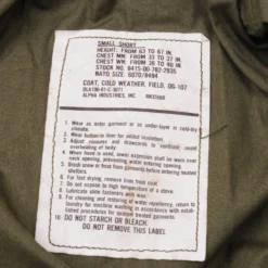 VINTAGE US ARMY M-1965 M65 FIELD JACKET 1981 SIZE SMALL SHORT(Copy Of Vintage Us Army M 1965 M65 Field Jacket 1980 Size Small Regular 4) -Rare Gear USA Shop DSC 4851