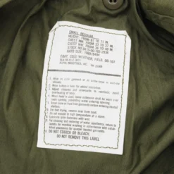 VINTAGE US ARMY M-1965 M65 FIELD JACKET 1981 SIZE SMALL REGULAR(Vintage Us Army M 1965 M65 Field Jacket 1981 Size Small Regular) 11 VINTAGE US ARMY M-1965 M65 FIELD JACKET 1981 SIZE SMALL REGULAR(Vintage Us Army M 1965 M65 Field Jacket 1981 Size Small Regular) -Rare Gear USA Shop DSC 4876