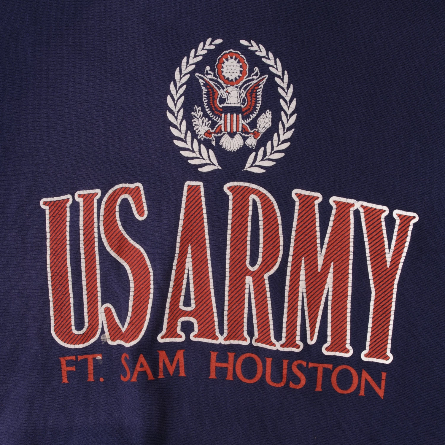 VINTAGE US ARMY FT SAM HOUSTON SWEATSHIRT 1980S SIZE LARGE MADE IN USA(Vintage Us Army West Point Sweatshirt 80s 90s Size Xl 1) 5 VINTAGE US ARMY FT SAM HOUSTON SWEATSHIRT 1980S SIZE LARGE MADE IN USA(Vintage Us Army West Point Sweatshirt 80s 90s Size Xl 1) - Image 5