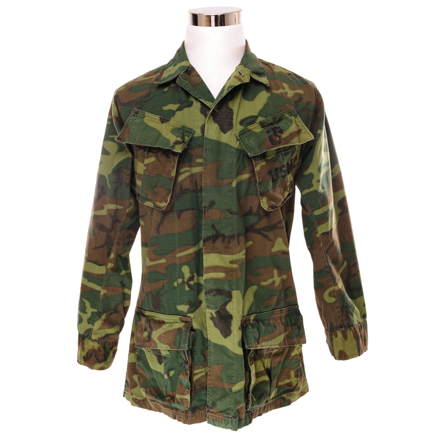 VINTAGE USMC US MARINE CORPS TROPICAL COMBAT JACKET 5TH PATTERN ERDL 1969 VIETNAM WAR SIZE SMALL LONG(Vintage Usmc Us Marine Corps Tropical Combat Jacket 5th Pattern Erdl 1969 Vietnam War Size Small Long) 1 VINTAGE USMC US MARINE CORPS TROPICAL COMBAT JACKET 5TH PATTERN ERDL 1969 VIETNAM WAR SIZE SMALL LONG(Vintage Usmc Us Marine Corps Tropical Combat Jacket 5th Pattern Erdl 1969 Vietnam War Size Small Long)