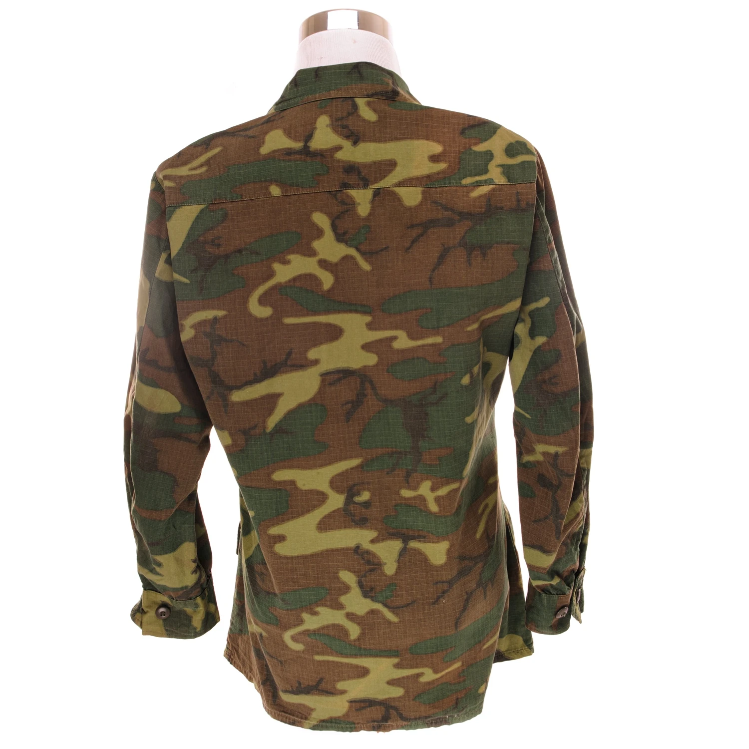 VINTAGE US ARMY TROPICAL COMBAT JACKET 4TH PATTERN ERDL CAMO 1968 VIETNAM WAR SIZE SMALL REGULAR(Vintage Us Army Tropical Combat Jacket 4th Pattern Erdl 1968 Vietnam War Size Small Short) 2 VINTAGE US ARMY TROPICAL COMBAT JACKET 4TH PATTERN ERDL CAMO 1968 VIETNAM WAR SIZE SMALL REGULAR(Vintage Us Army Tropical Combat Jacket 4th Pattern Erdl 1968 Vietnam War Size Small Short) - Image 2