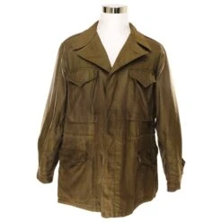 VINTAGE US ARMY M-1943 M43 FIELD JACKET 1945 WW2 SIZE 40R(Vintage Us Army M 1943 M43 Field Jacket 1945 Ww2 Size 40r)