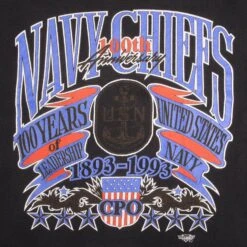 VINTAGE USN NAVY CHIEFS 100TH ANNIVERSARY 1893 1993 TEE SHIRT LARGE MADE IN USA(Vintage Usn Navy Chiefs 100th Anniversary 1893 1993 Tee Shirt Large Made In Usa) -Rare Gear USA Shop DSC 5126 2