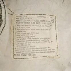 VINTAGE US ARMY FIELD TROUSERS PANTS M-1965 M65 1975 VIETNAM WAR MEDIUM LONG 34X32(Copy Of Us Army Field Trousers Pants M 1965 M65 1972 Vietnam War Size 34x28) -Rare Gear USA Shop DSC 5180