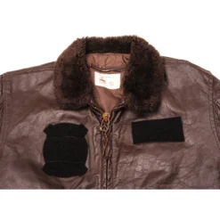 VINTAGE US NAVY G-1 G1 FLIGHT LEATHER JACKET 1986 SIZE 42(Vintage Us Navy G 1 G1 Flight Leather Jacket 1986 Size 42) -Rare Gear USA Shop DSC 5230 1