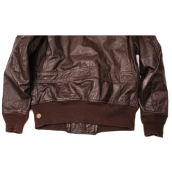 VINTAGE US NAVY G-1 G1 FLIGHT LEATHER JACKET 1986 SIZE 42(Vintage Us Navy G 1 G1 Flight Leather Jacket 1986 Size 42) -Rare Gear USA Shop DSC 5233 1