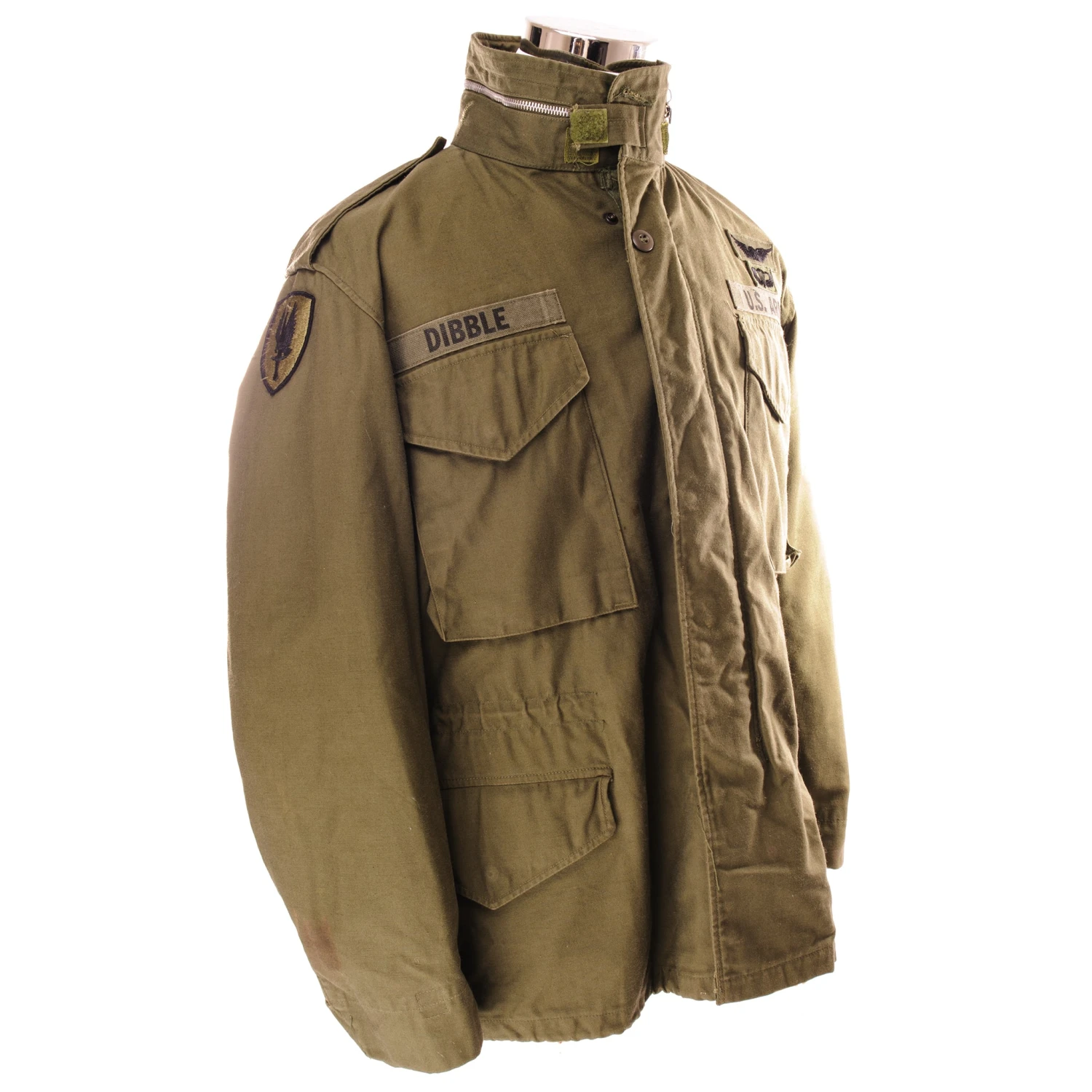 VINTAGE US ARMY M-1965 M65 FIELD JACKET 1967 VIETNAM WAR SIZE MEDIUM SHORT(Vintage Us Army M 1965 M65 Field Jacket 1967 Vietnam War Size Medium Short) 2 VINTAGE US ARMY M-1965 M65 FIELD JACKET 1967 VIETNAM WAR SIZE MEDIUM SHORT(Vintage Us Army M 1965 M65 Field Jacket 1967 Vietnam War Size Medium Short) - Image 2