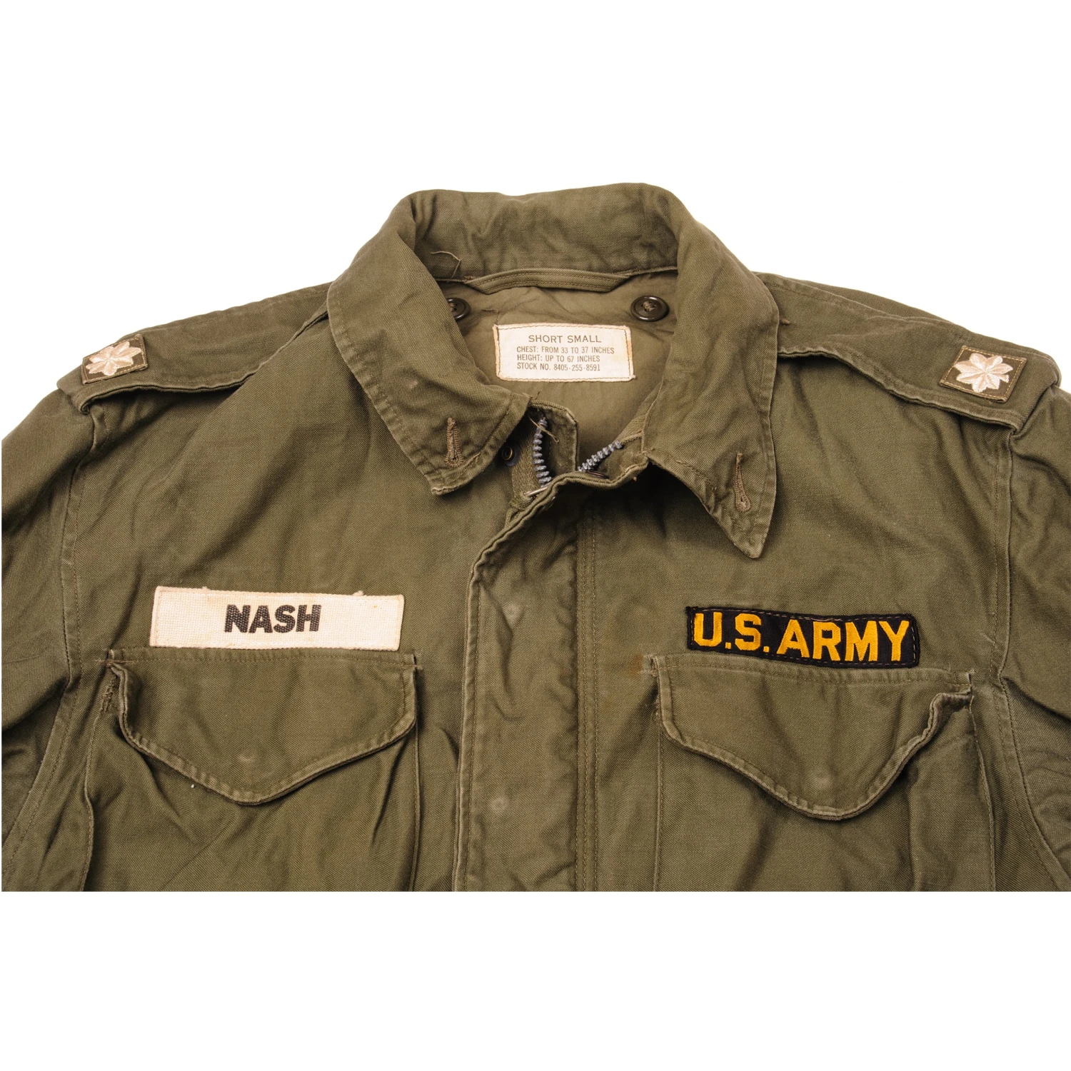 VINTAGE US ARMY M-1951 M51 FIELD JACKET 1960 VIETNAM WAR SIZE SMALL SHORT(Vintage Us Army M 1951 M51 Field Jacket 1960 Vietnam War Size Small Short) 8 VINTAGE US ARMY M-1951 M51 FIELD JACKET 1960 VIETNAM WAR SIZE SMALL SHORT(Vintage Us Army M 1951 M51 Field Jacket 1960 Vietnam War Size Small Short) - Image 8