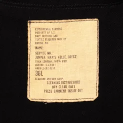 VINTAGE US NAVY EXPERIMENTAL GARMENT JUMPER 1978 SIZE 36L WITH PATCH.(Vintage Us Navy Experimental Garment Jumper 1978 Size 36l With Patch) -Rare Gear USA Shop DSC 5397 1