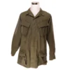 VINTAGE US ARMY TROPICAL COMBAT JACKET 4TH PATTERN 1968 VIETNAM WAR STAMPED SIZE LARGE LONG(Us Army 1968 Vietnam Tropical Combat Jacket 4th Pattern With Star Stamped Size Large Long)