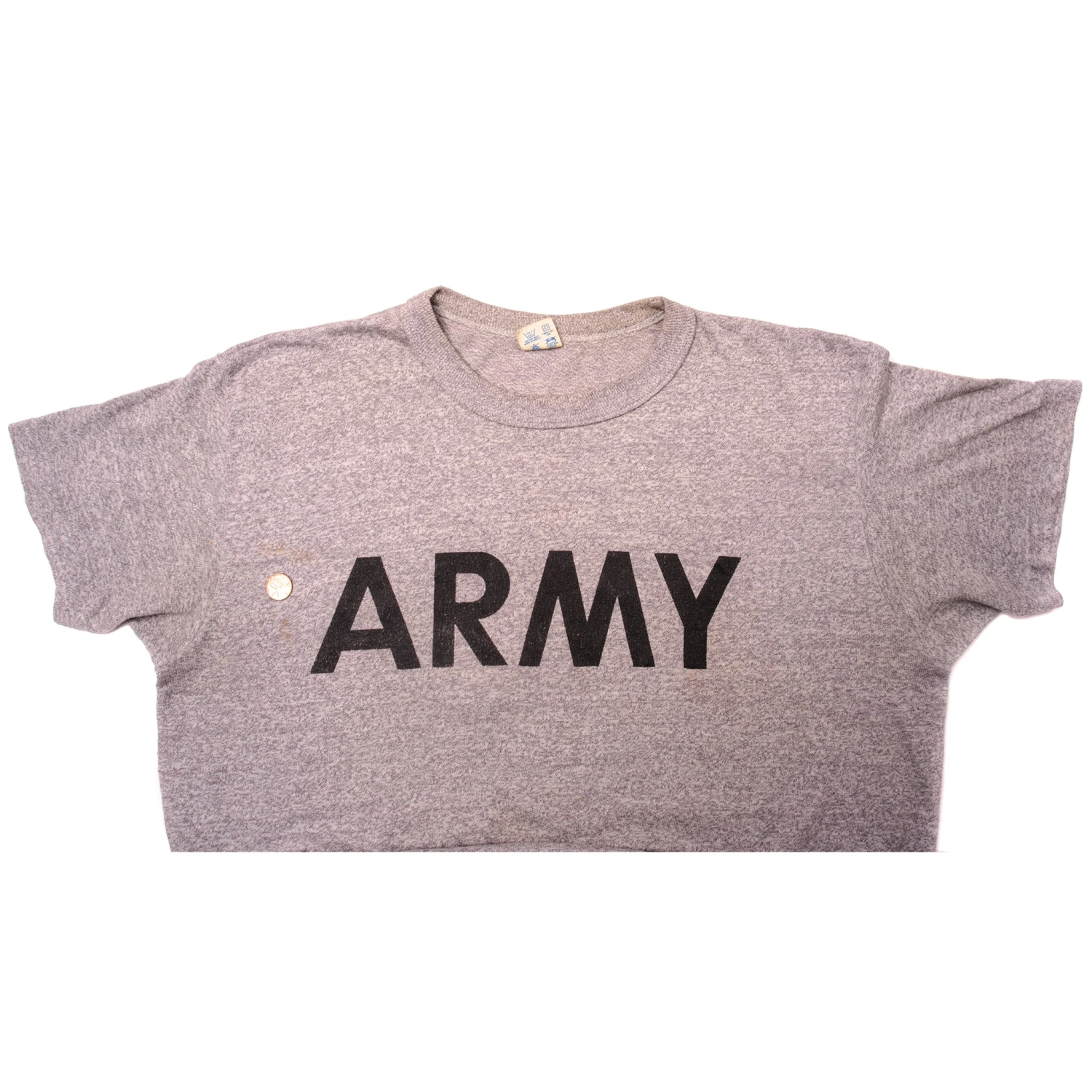 VINTAGE CHAMPION US ARMY TEE SHIRT 1980s SIZE MEDIUM MADE IN USA(Vintage Us Army Tee Shirt Size Medium Made In Usa) 6 VINTAGE CHAMPION US ARMY TEE SHIRT 1980s SIZE MEDIUM MADE IN USA(Vintage Us Army Tee Shirt Size Medium Made In Usa) - Image 6