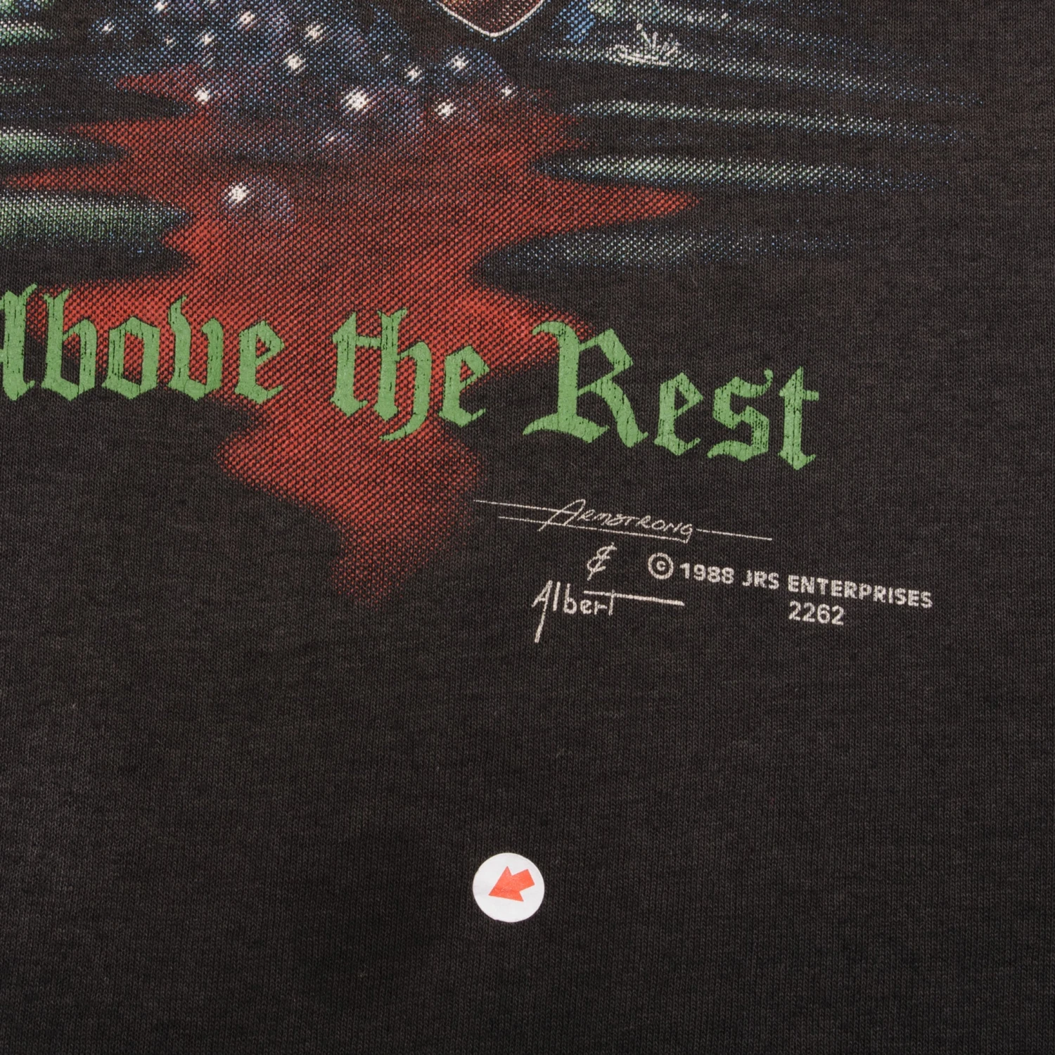 VINTAGE USN US NAVY SEALS A CUT ABOVE THE REST TEE SHIRT 1988 SIZE MEDIUM(Copy Of Vintage Usn Tee Shirt 1991 Size Xl Made In Usa) 8 VINTAGE USN US NAVY SEALS A CUT ABOVE THE REST TEE SHIRT 1988 SIZE MEDIUM(Copy Of Vintage Usn Tee Shirt 1991 Size Xl Made In Usa) - Image 8