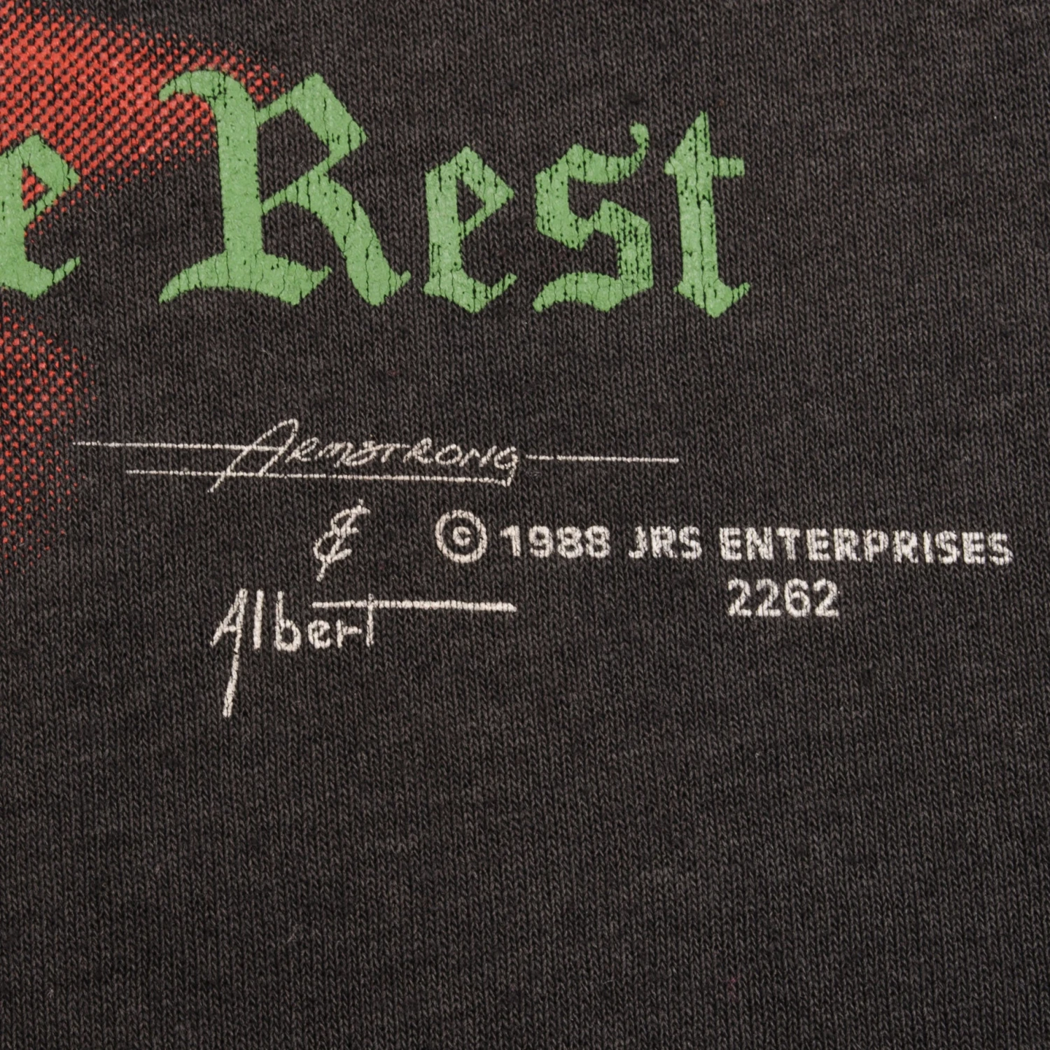 VINTAGE USN US NAVY SEALS A CUT ABOVE THE REST TEE SHIRT 1988 SIZE MEDIUM(Copy Of Vintage Usn Tee Shirt 1991 Size Xl Made In Usa) 5 VINTAGE USN US NAVY SEALS A CUT ABOVE THE REST TEE SHIRT 1988 SIZE MEDIUM(Copy Of Vintage Usn Tee Shirt 1991 Size Xl Made In Usa) - Image 5