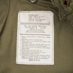 VINTAGE US ARMY M-1965 M65 FIELD JACKET SIZE MEDIUM REGULAR(Vintage Us Army M 1965 M65 Field Jacket Size Medium Regular) -Rare Gear USA Shop DSC 5505