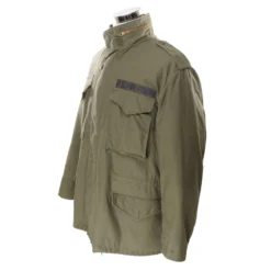 VINTAGE USAF AIR FORCE M65 FIELD JACKET 1978 PATCHED SIZE LARGE REGULAR(Vintage Usaf Air Force M65 Field Jacket 1978 Patched Size Large Regular)