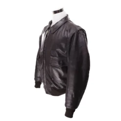 VINTAGE US AIR FORCE LEATHER FLIGHT PILOT JACKET TYPE A-2 A2 SIZE 42 MADE IN USA(Vintage Us Air Force Leather Flight Jacket Type A 2 A2 Size 42)