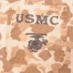 VINTAGE USMC HBT FROGSKIN REVERSIBLE CAMOUFLAGE UTILITY JACKET WW2 ERA SIZE XL(Vintage Usmc Frogskin Reversible Camouflage Utility Jacket Ww2 Era) 22 VINTAGE USMC HBT FROGSKIN REVERSIBLE CAMOUFLAGE UTILITY JACKET WW2 ERA SIZE XL(Vintage Usmc Frogskin Reversible Camouflage Utility Jacket Ww2 Era) -Rare Gear USA Shop DSC 5712 1