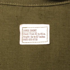 VINTAGE US ARMY TROPICAL COMBAT JACKET 5TH PATTERN 1969 VIETNAM WAR SIZE LARGE SHORT DEADSTOCK(Copy Of Vintage Us Army Tropical Combat Jacket 5th Pattern 1969 Vietnam War Size Large Long Deadstock) -Rare Gear USA Shop DSC 5755 1