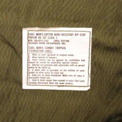 VINTAGE US ARMY TROPICAL COMBAT JACKET 5TH PATTERN 1969 VIETNAM WAR SIZE LARGE SHORT DEADSTOCK(Copy Of Vintage Us Army Tropical Combat Jacket 5th Pattern 1969 Vietnam War Size Large Long Deadstock) -Rare Gear USA Shop DSC 5756 1