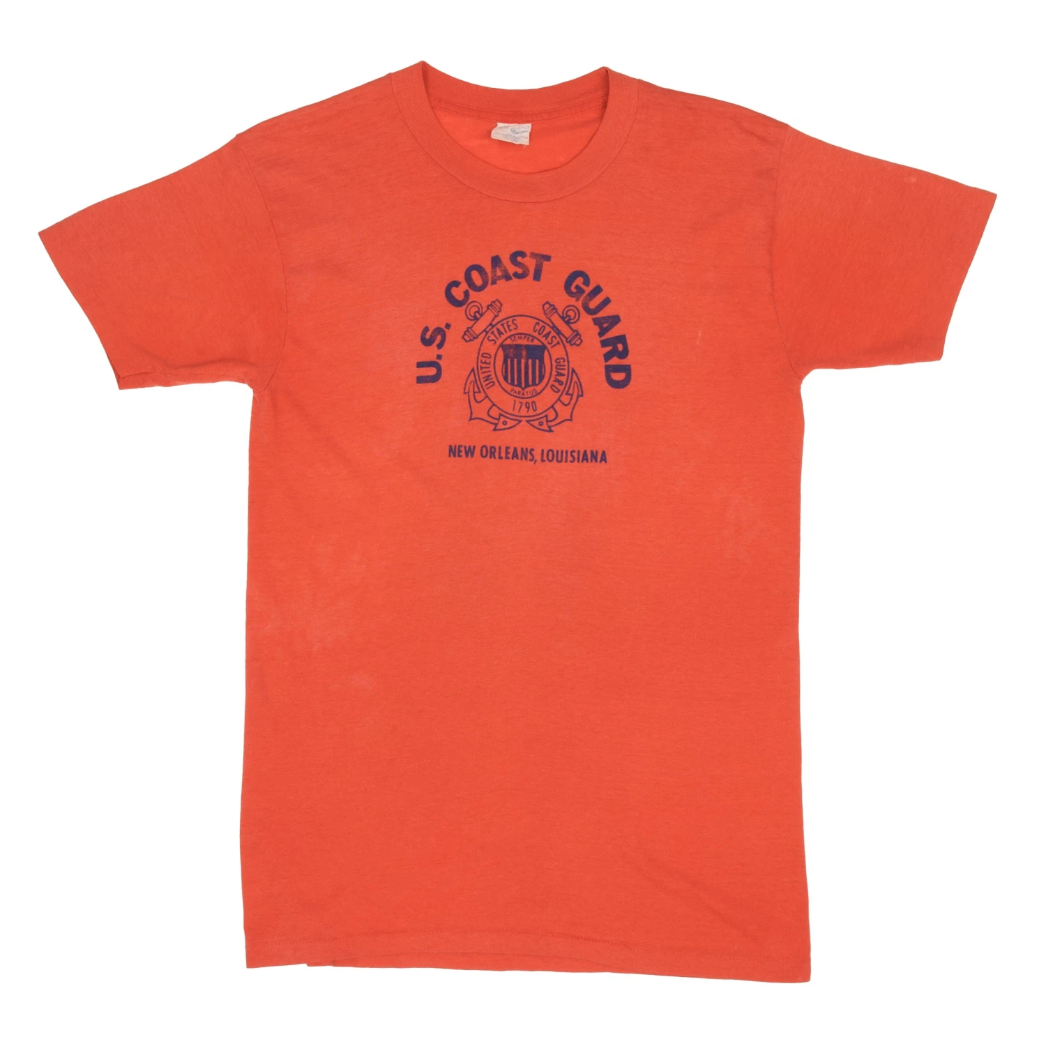 VINTAGE US COAST GUARD TEE SHIRT SIZE SMALL MADE IN USA 1980S(Vintage Us Coast Guard Tee Shirt Size Small Made In Usa 1980s) 2 VINTAGE US COAST GUARD TEE SHIRT SIZE SMALL MADE IN USA 1980S(Vintage Us Coast Guard Tee Shirt Size Small Made In Usa 1980s) - Image 2